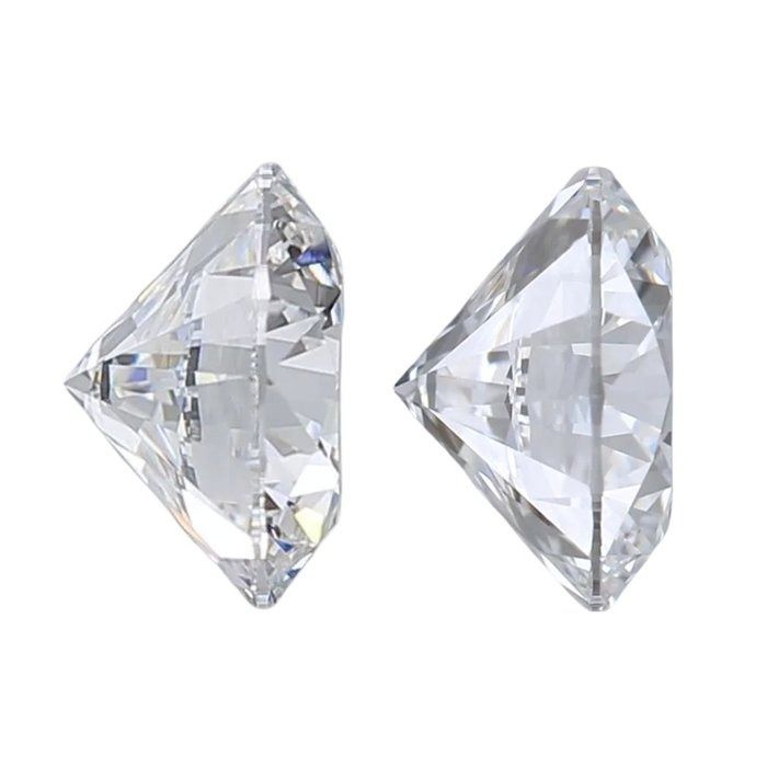 1.41 Carat GIA Certified Natural Diamond Pair