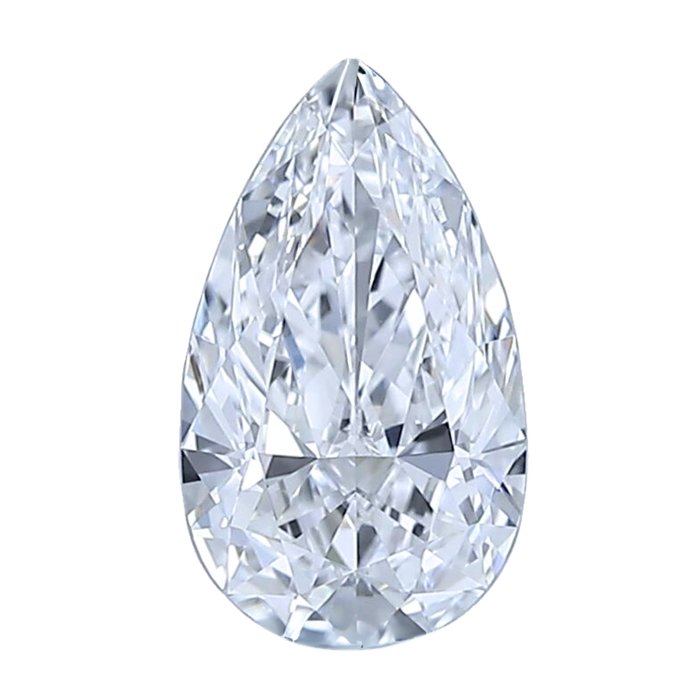 Dazzling 0.50ct Pear-Shaped Natural Diamond - GIA Certified