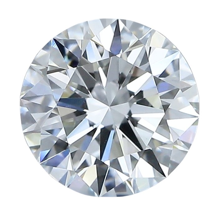Radiant 0.54ct Natural Round-Shaped Diamond - IGI Certified