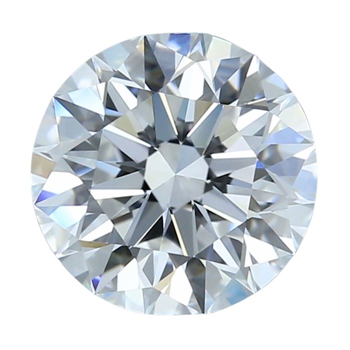 Luminous 1.03ct Natural Round-Shaped Diamond - IGI Certified
