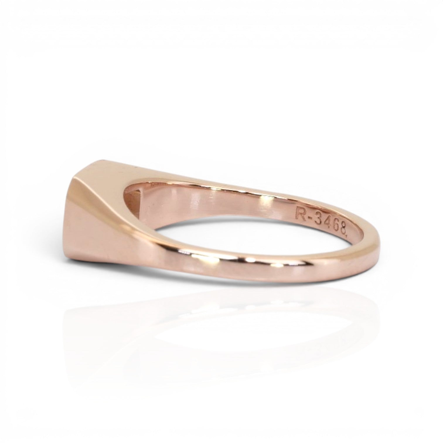 1.01 Carat IGI Certified Natural Diamond 18k Rose Gold Solitaire Ring