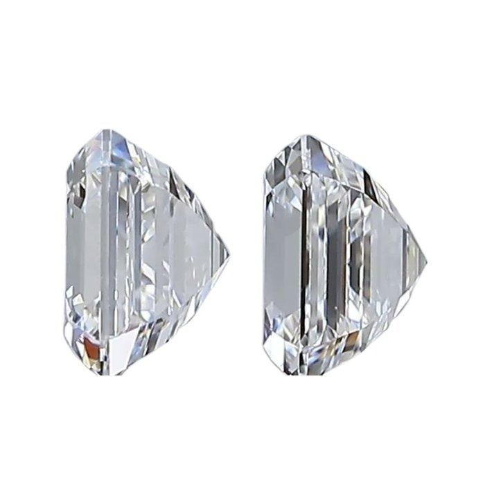 2.03 carat GIA Certified Natural Diamond Pair