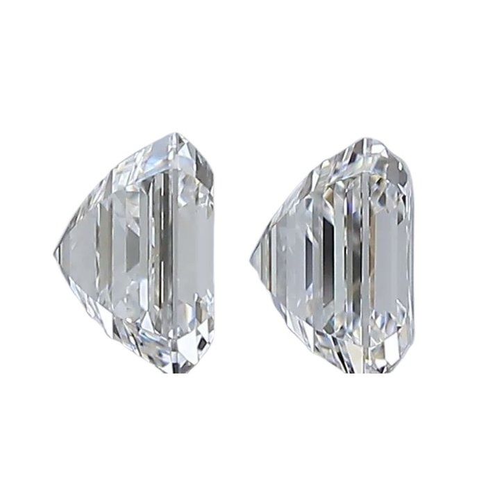 2.03 carat GIA Certified Natural Diamond Pair