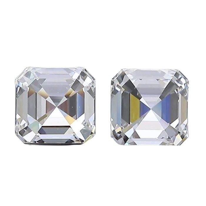 2.03 carat GIA Certified Natural Diamond Pair