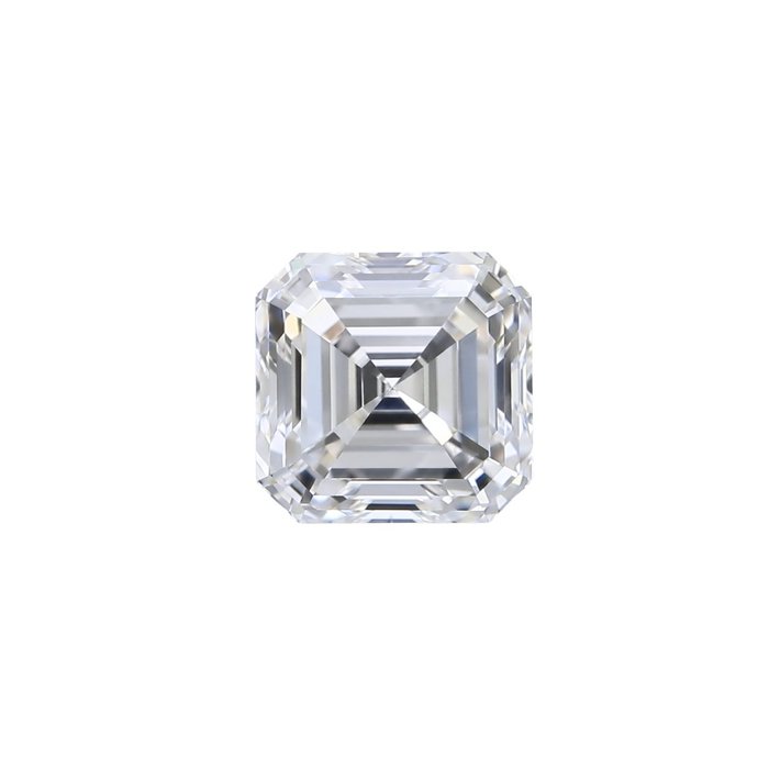 0.96 Carat IGI Certified Natural Square Emerald Cut Diamond