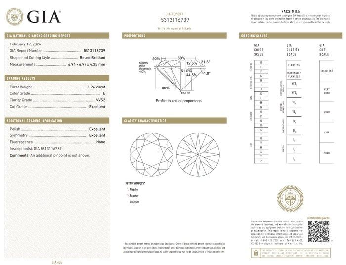2.50 Carat GIA Certified Natural Diamond Pair