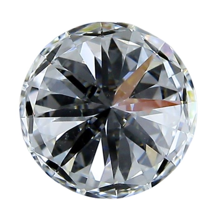 Radiant 0.54ct Natural Round-Shaped Diamond - IGI Certified