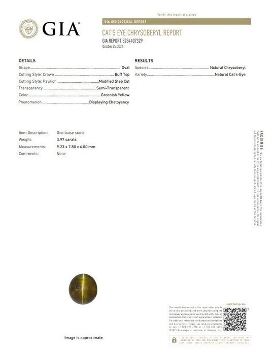 Mesmerizing 4.84ct Cat's-Eye Chrysoberyl and Diamonds Cluster Ring in 18k White Gold