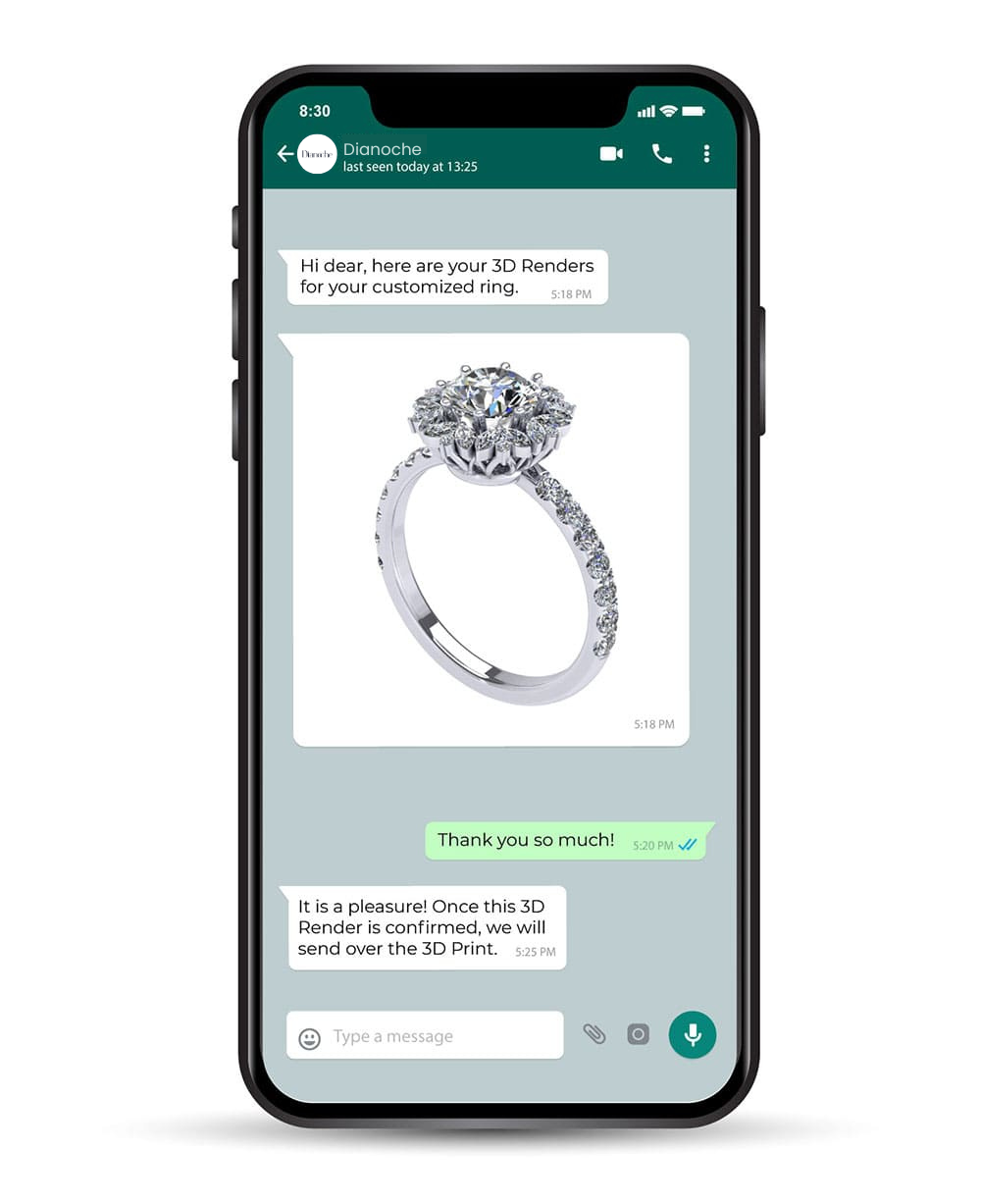 Receive 3D Render to View Design