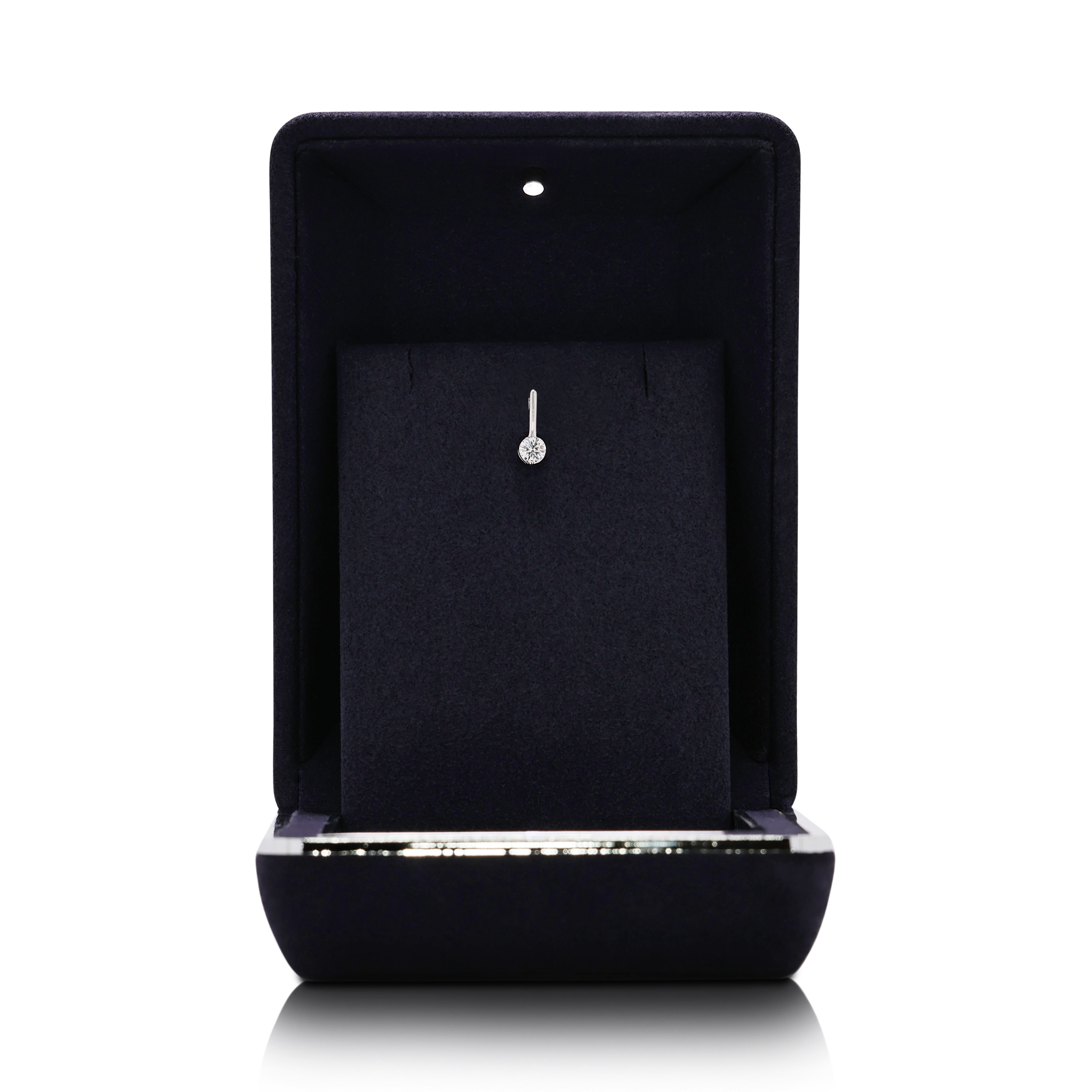 Dazzling 0.25ct Natural Diamond 18K White Gold Pendant