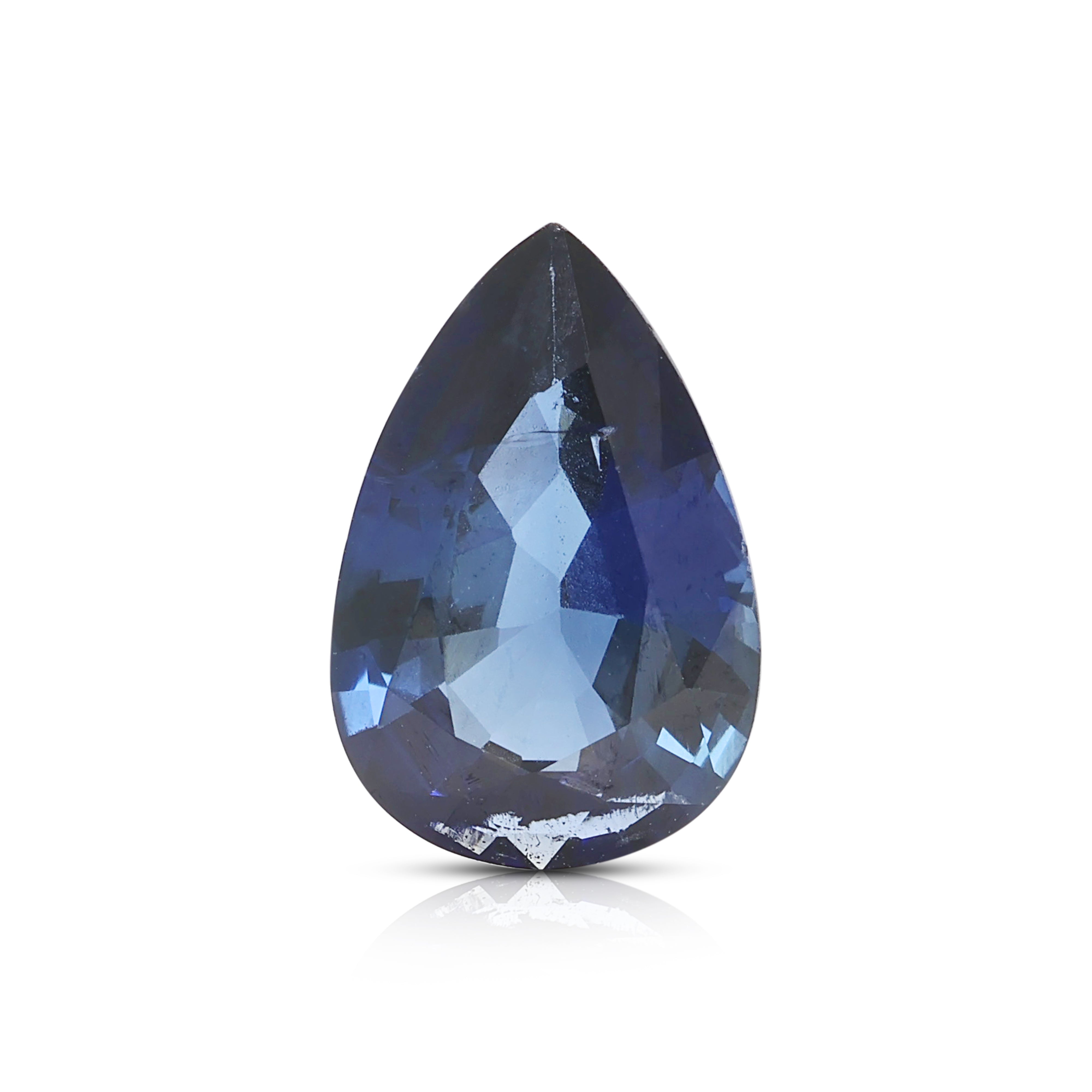 Magnificent 2.19ct Natural Unheated Blue Sapphire Loose Gemstone - GIA Certified