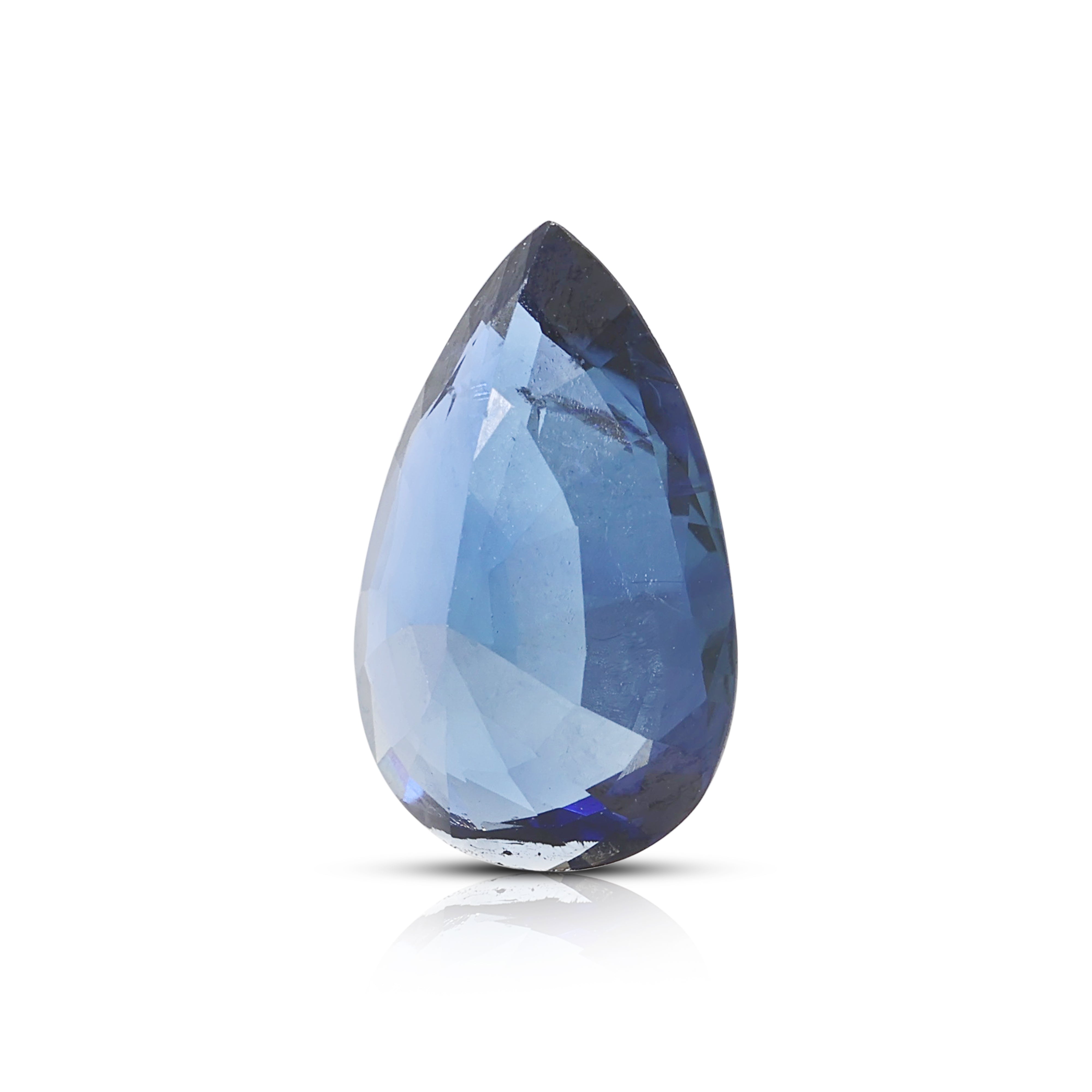 Magnificent 2.19ct Natural Unheated Blue Sapphire Loose Gemstone - GIA Certified