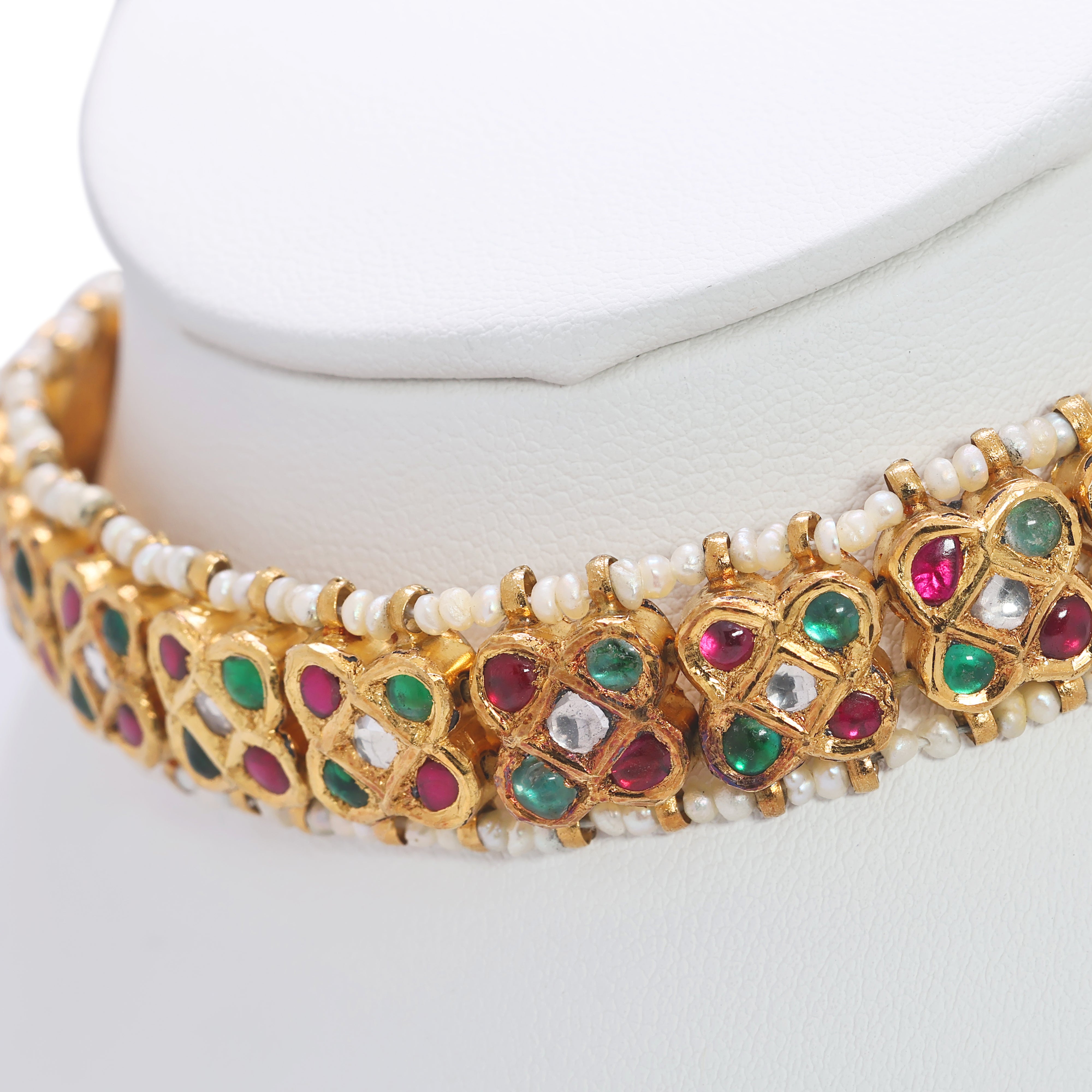 Opulent 20K Yellow Gold Choker Necklace – 39.06g Statement Piece