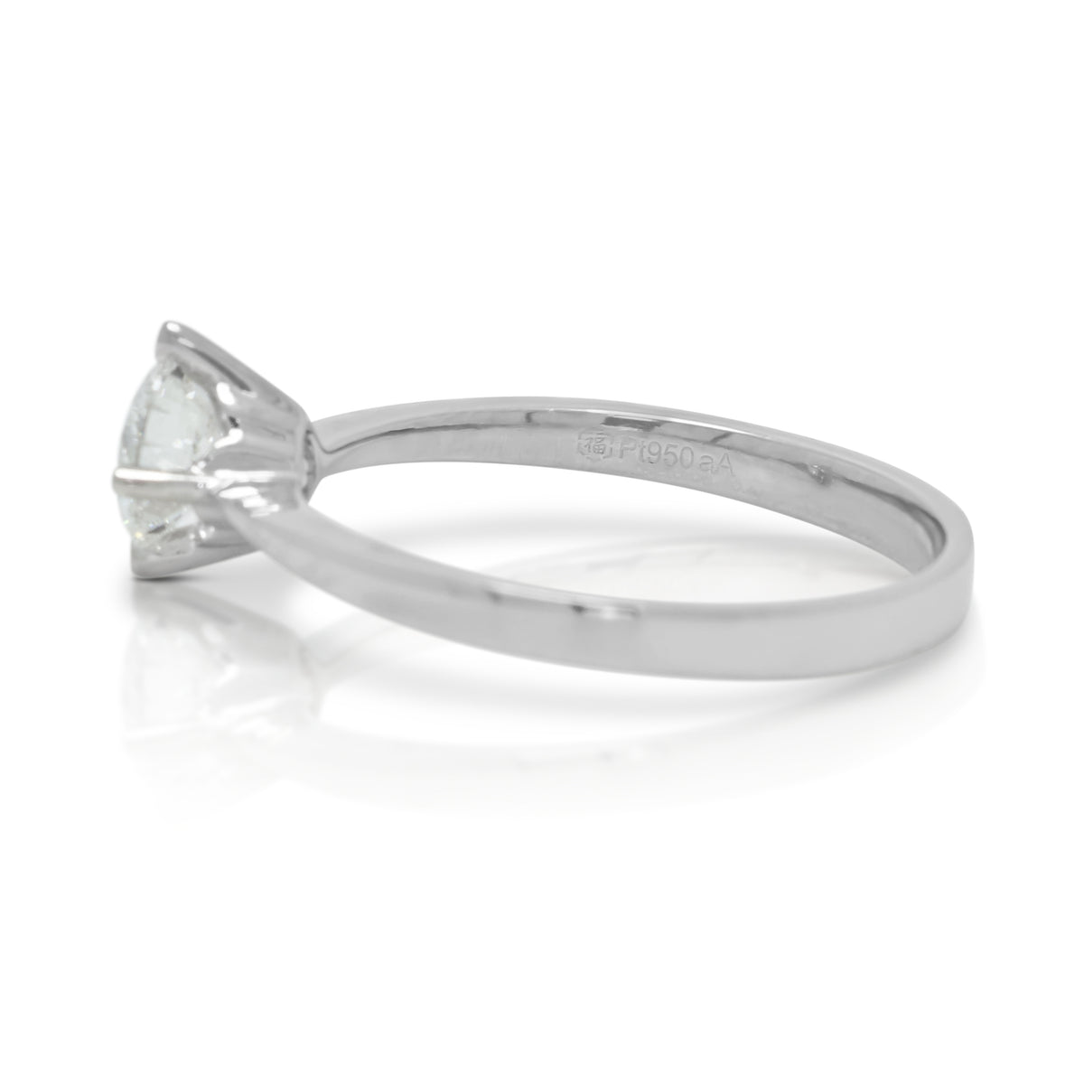 Classic 0.50ct Round Brilliant Natural Diamond Solitaire Ring in Platinum with GIA Certificate
