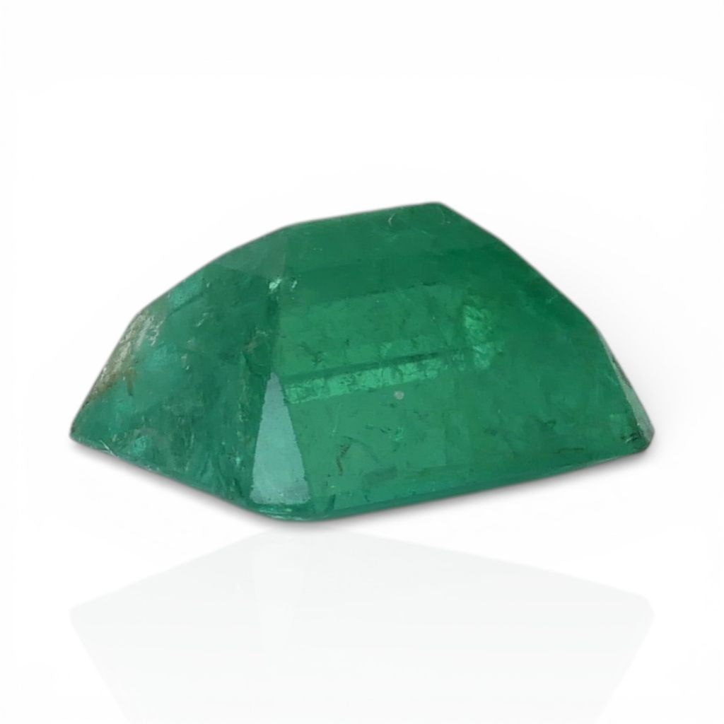GIA Certified 3.00ct Octagonal-Shaped Emerald Gemstone