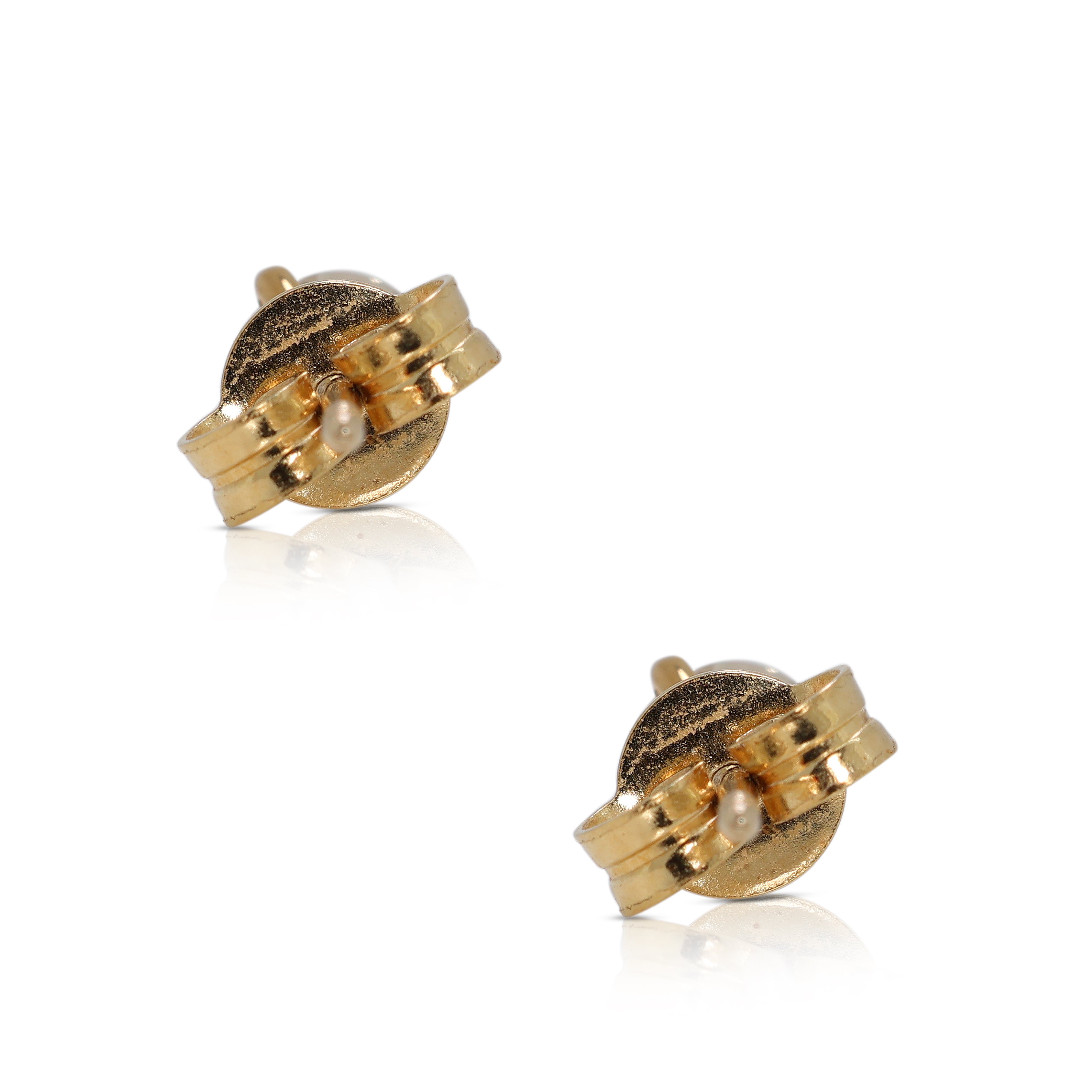 Timeless 0.80ct Natural Diamond Earrings in 18K Yellow Gold - AIG Certified