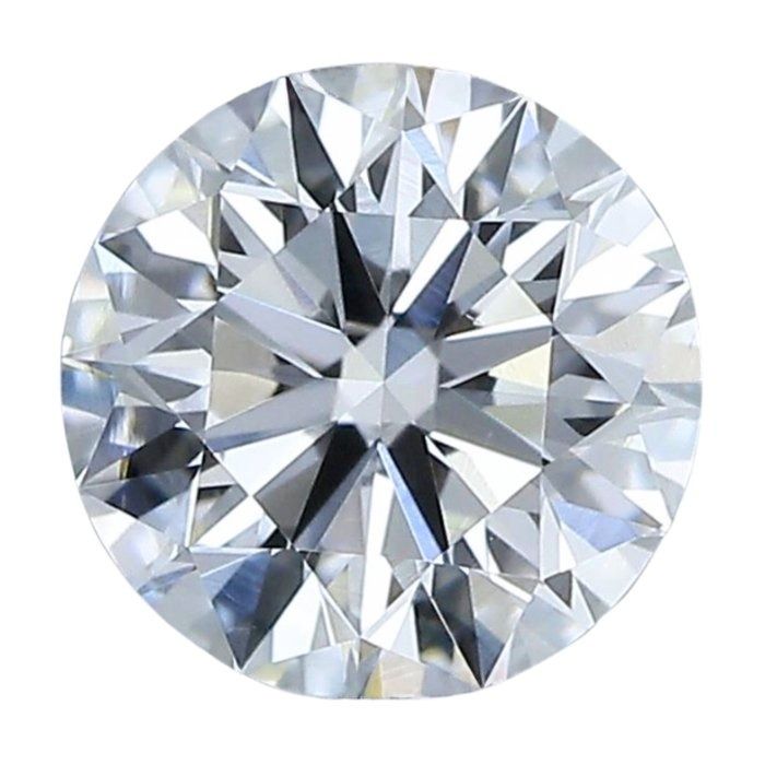 Brilliant 0.63ct Natural Round-Shaped Diamond - GIA Certified