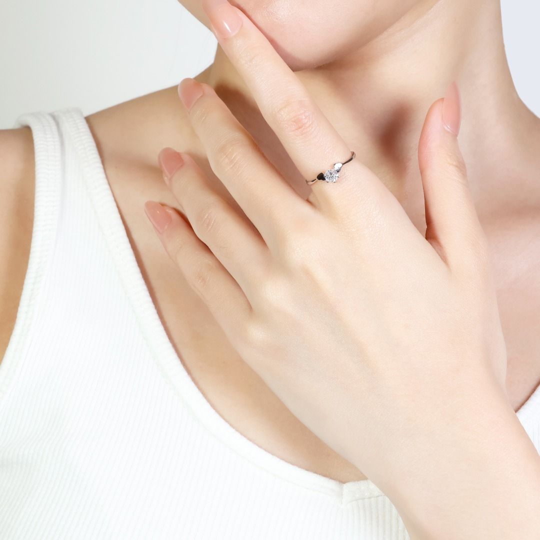 Classic 0.36ct Diamond Solitaire Ring in Platinum