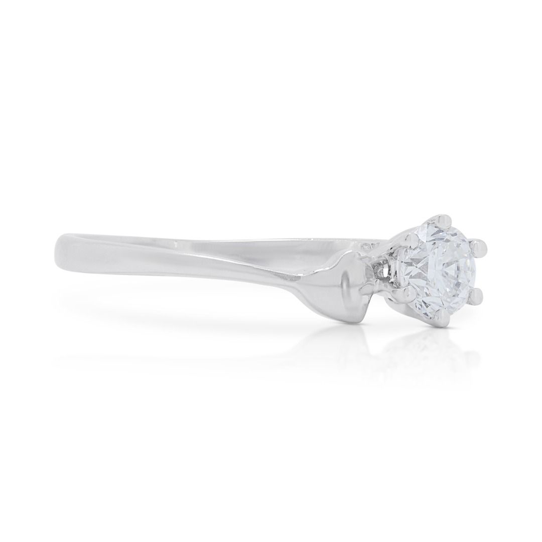 Classic 0.36ct Diamond Solitaire Ring in Platinum