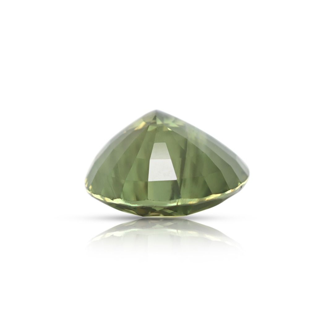 Colossal 6.97ct GIA Certified Color-Change Alexandrite Oval Modified Brilliant