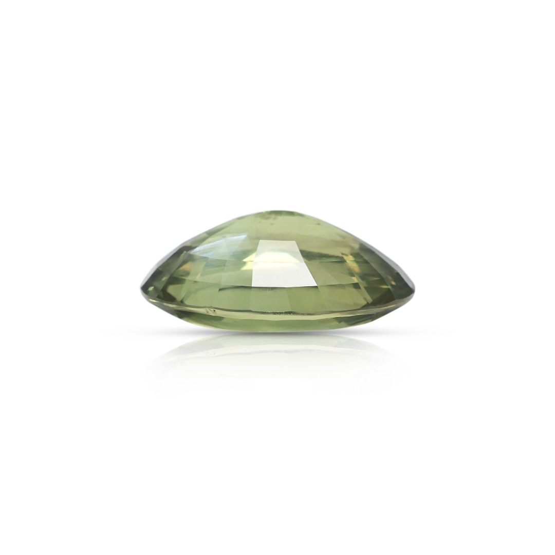 Colossal 6.97ct GIA Certified Color-Change Alexandrite Oval Modified Brilliant