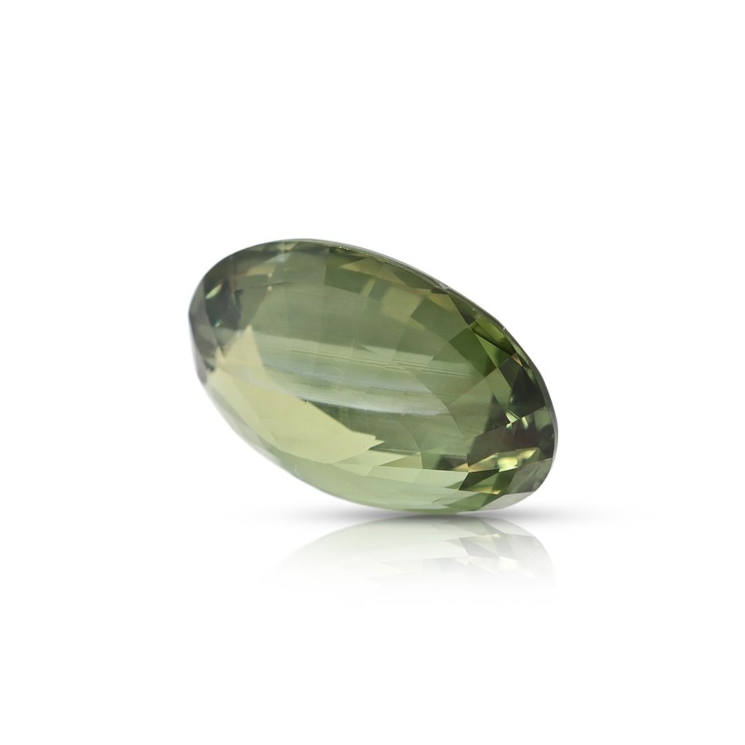 Colossal 6.97ct GIA Certified Color-Change Alexandrite Oval Modified Brilliant