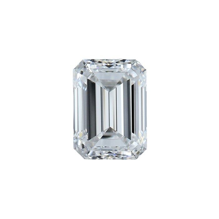 Dazzling 0.90ct Emerald Cut Diamond - GIA Certified