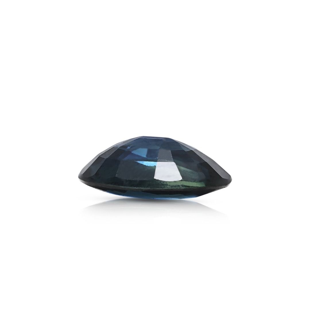 Deep Blue 1.4ct Oval Sapphire Loose Gemstone