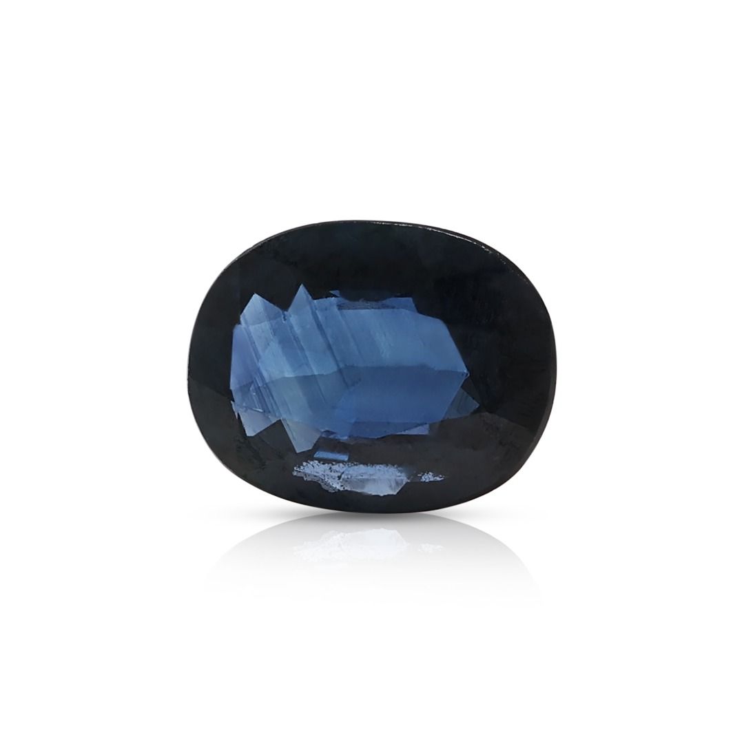 Deep Blue 1.4ct Oval Sapphire Loose Gemstone