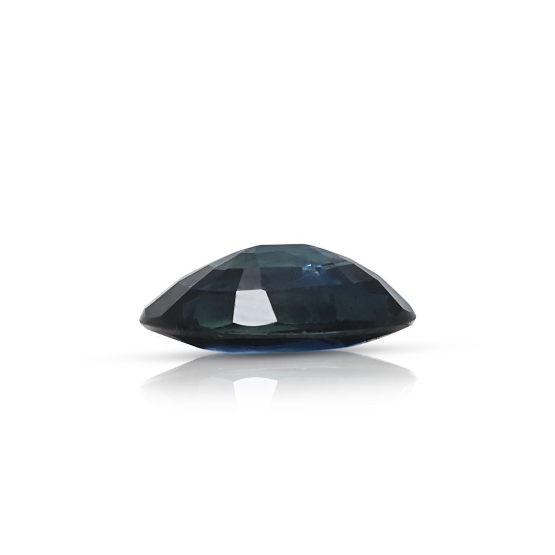 Deep Blue 1.4ct Oval Sapphire Loose Gemstone