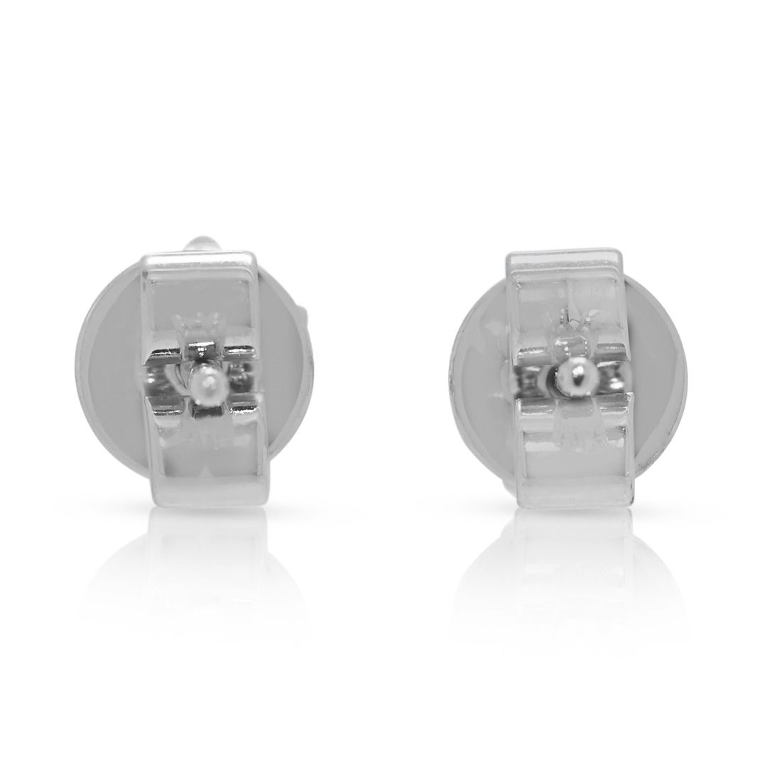 Fierce 0.36ct Diamond Solo Stud in 18K White Gold