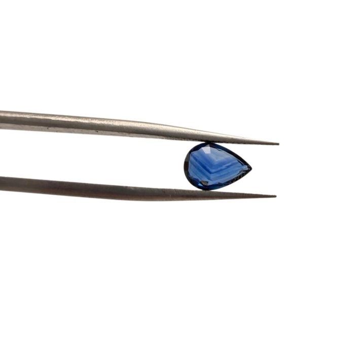 GIA Certified 1.31ct Pear-Shaped Sapphire Gemstone