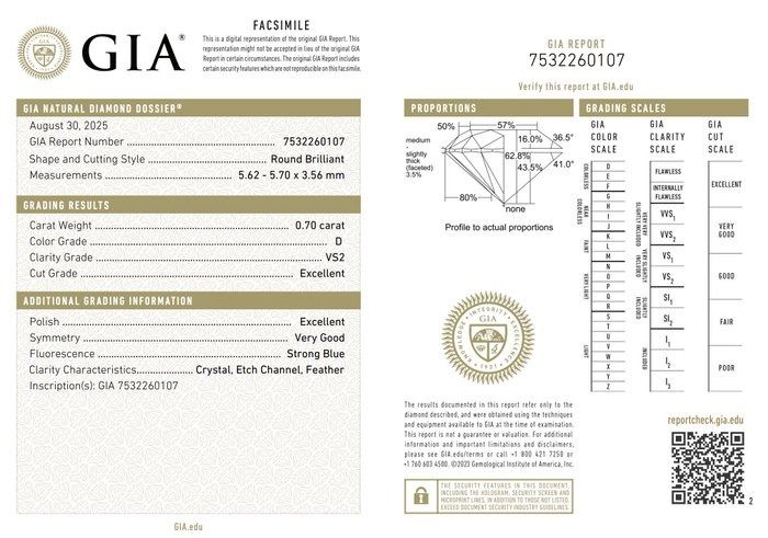GIA-zertifizierte 1,41 Karat Diamantohrstecker in 18 Karat Weißgold