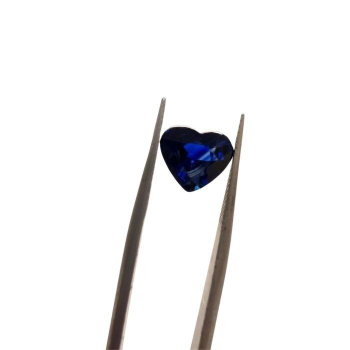GIA Certified 2.36ct Heart-Shaped Sapphire Gemstone