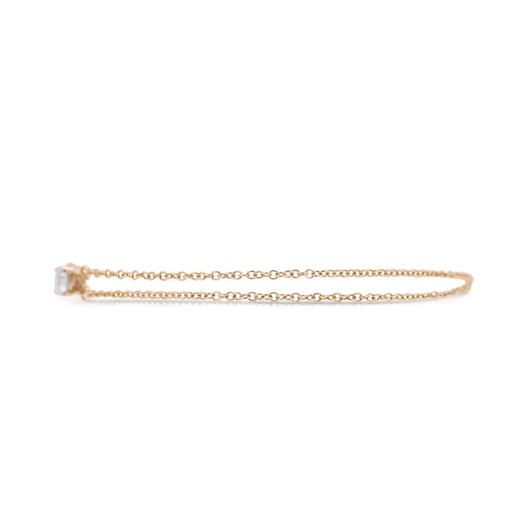 Gorgeous 0.18ct Natural Diamond Tiffany & Co. Bracelet in 18K Rose Gold
