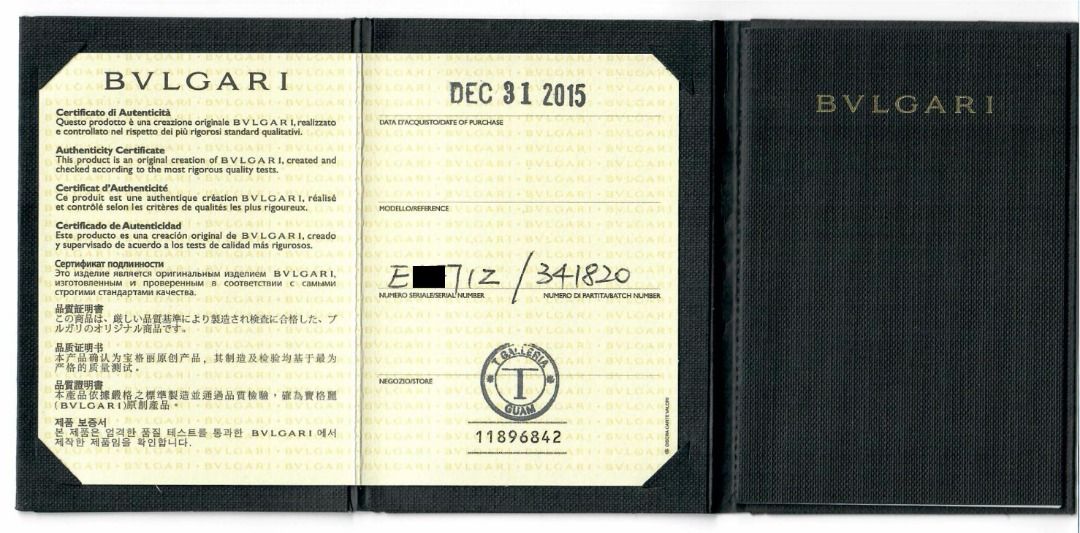 Iconic 0.04ct Diamond Bvlgari Ring in 18K Rose Gold (Full Set) - Certified