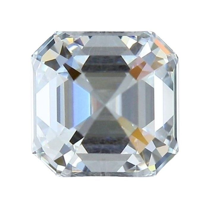 IGI Certified 1.02ct Square Emerald Diamond