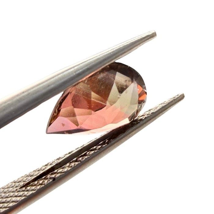 IGI Certified 1.14ct Pear-Shaped Tourmaline
