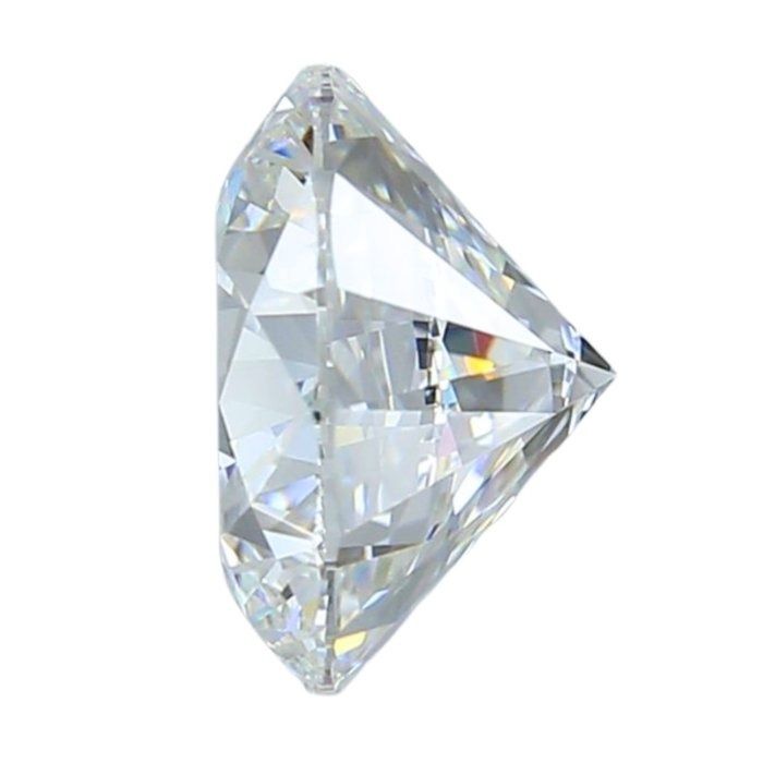 IGI Certified 2.01ct Round-Shaped Diamond