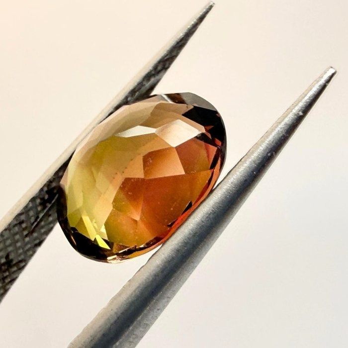 IGI Certified 5.17ct Pair of Oval-Shaped Tourmalines