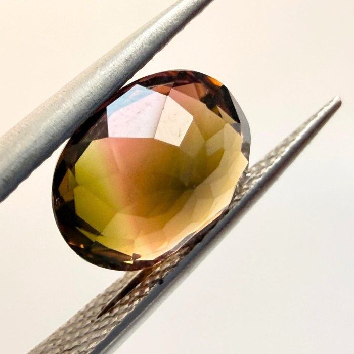 IGI Certified 5.17ct Pair of Oval-Shaped Tourmalines