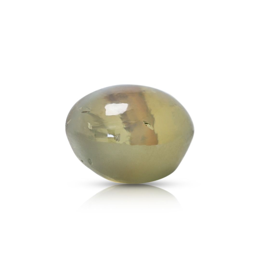Imperial 4.89ct GIA Certified Color-Change Alexandrite Oval Double Cabochon