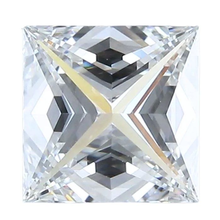 Luminous 0.90ct Square-Shaped Diamond - GIA Certified