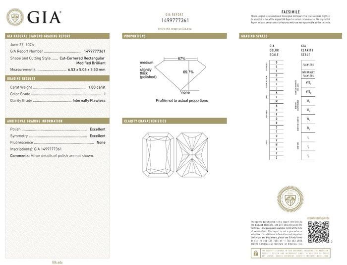 Luminous 1.22ct Diamonds Ring in 14k Yellow Gold - GIA Certified