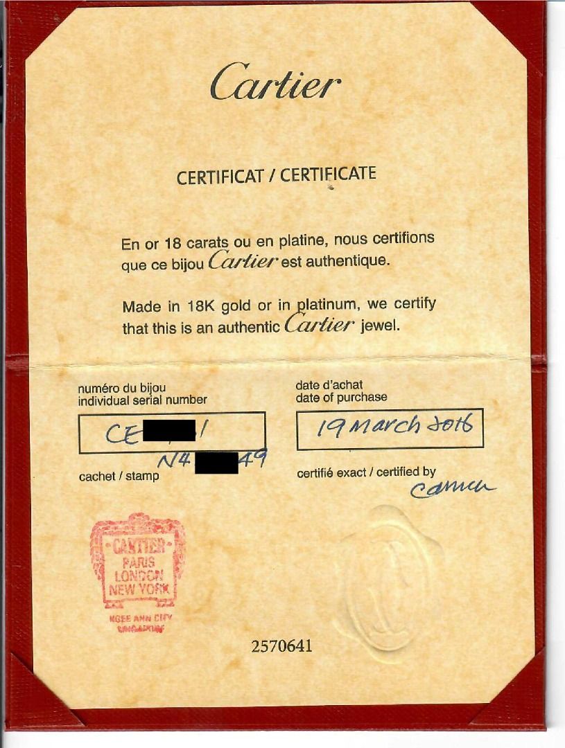 Magnificent 1.01ct Natural Diamond Solitaire 18K White Gold Ring by Cartier - GIA Certified