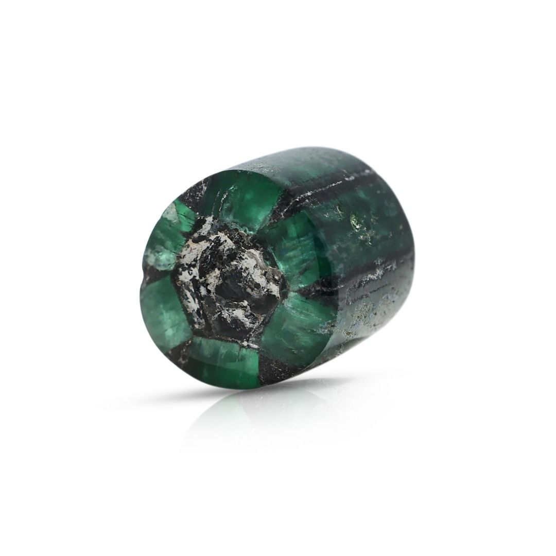 Mesmerizing 4.13ct Lush Green Mixed-Cut Emerald Loose Gemstone