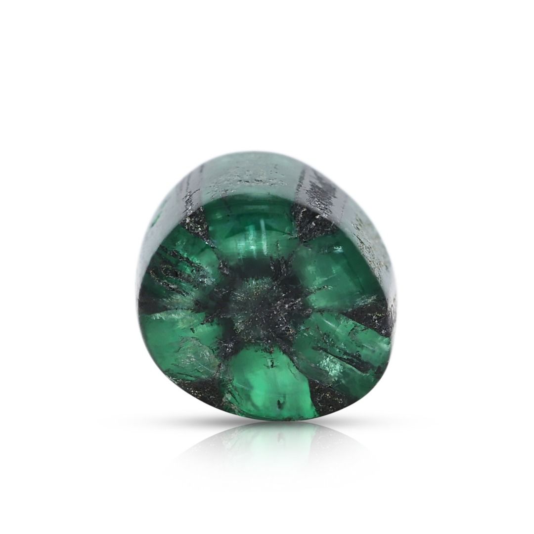 Mesmerizing 4.13ct Lush Green Mixed-Cut Emerald Loose Gemstone