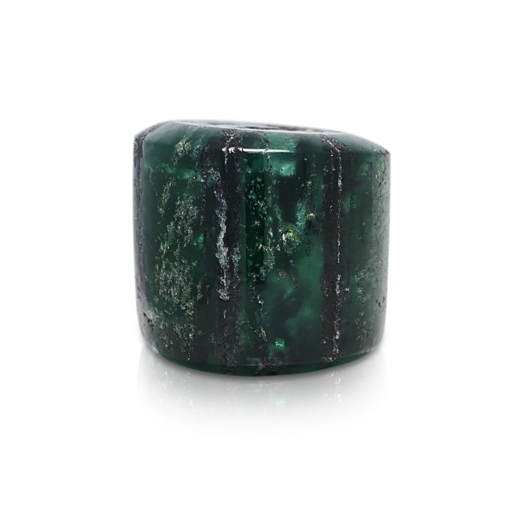 Mesmerizing 4.13ct Lush Green Mixed-Cut Emerald Loose Gemstone