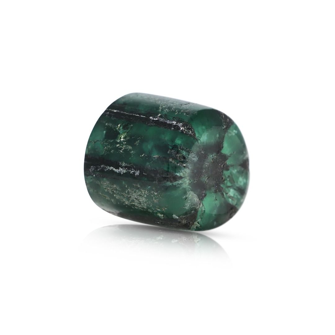 Mesmerizing 4.13ct Lush Green Mixed-Cut Emerald Loose Gemstone