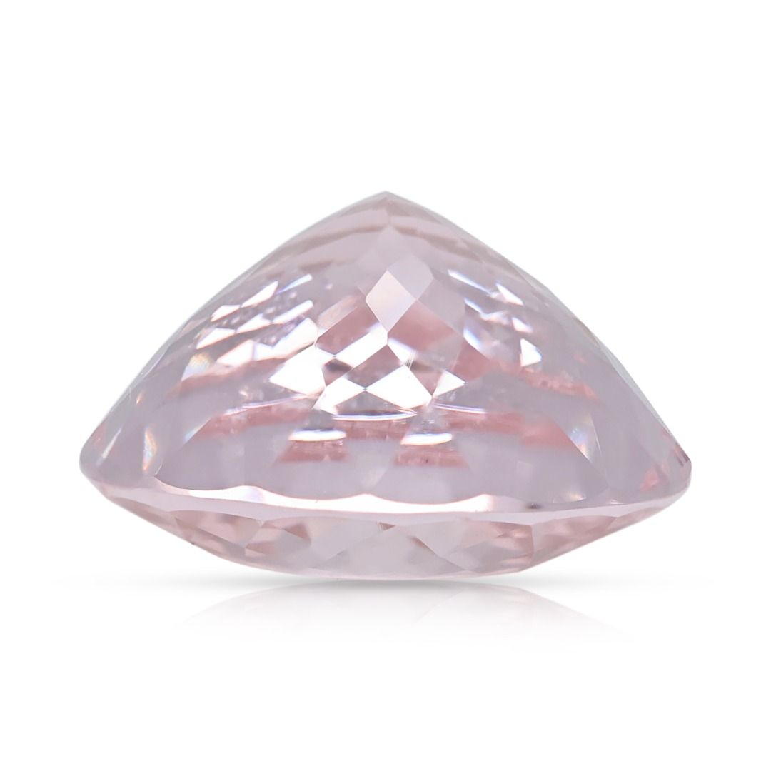 Radiant 8.70ct Oval Morganite Collector’s Gemstone